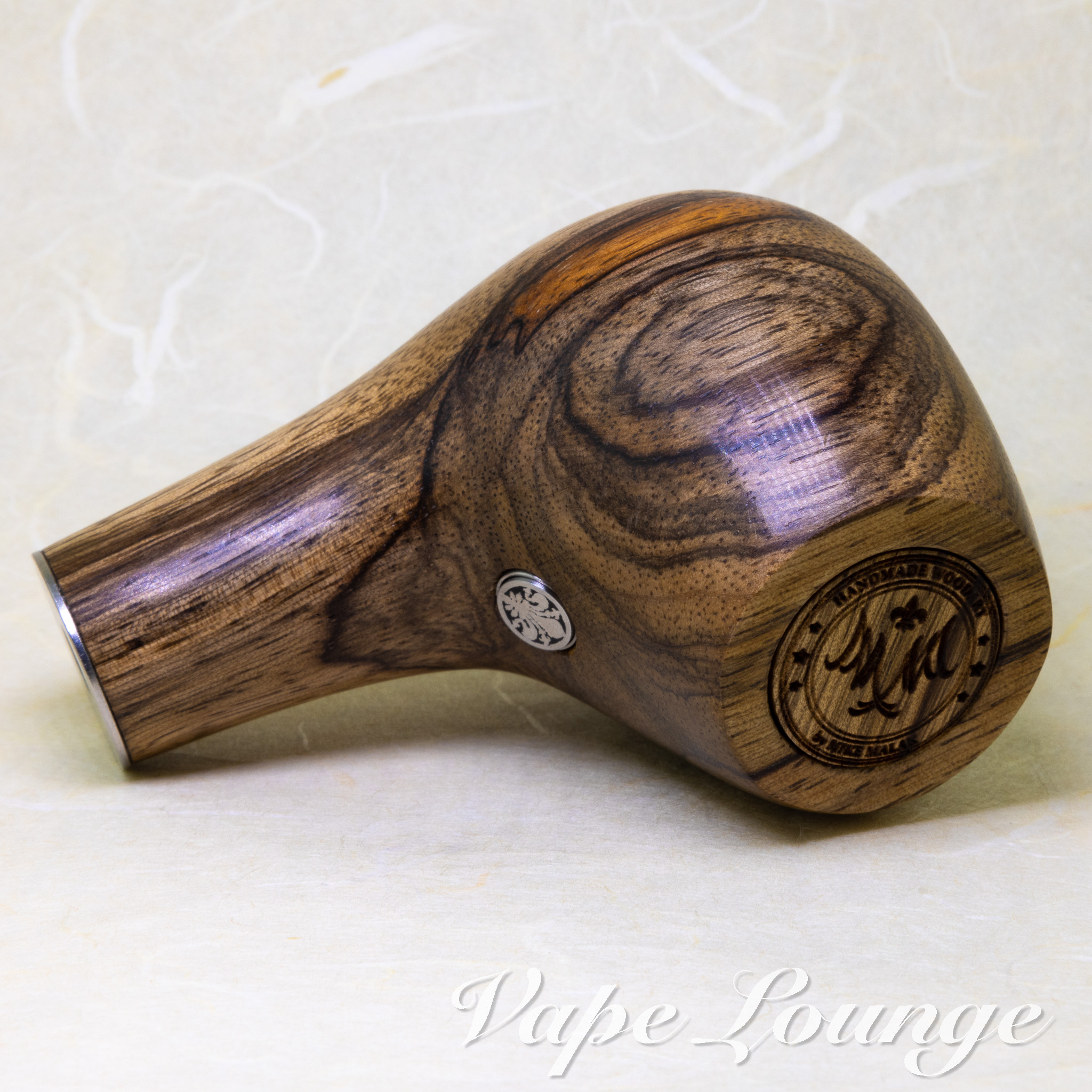 Pfeife Black Limba Handmade Woodart by Mike Malak